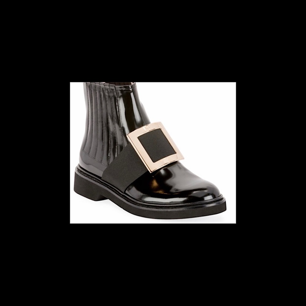 High end Proenza Schouler patent leather boots